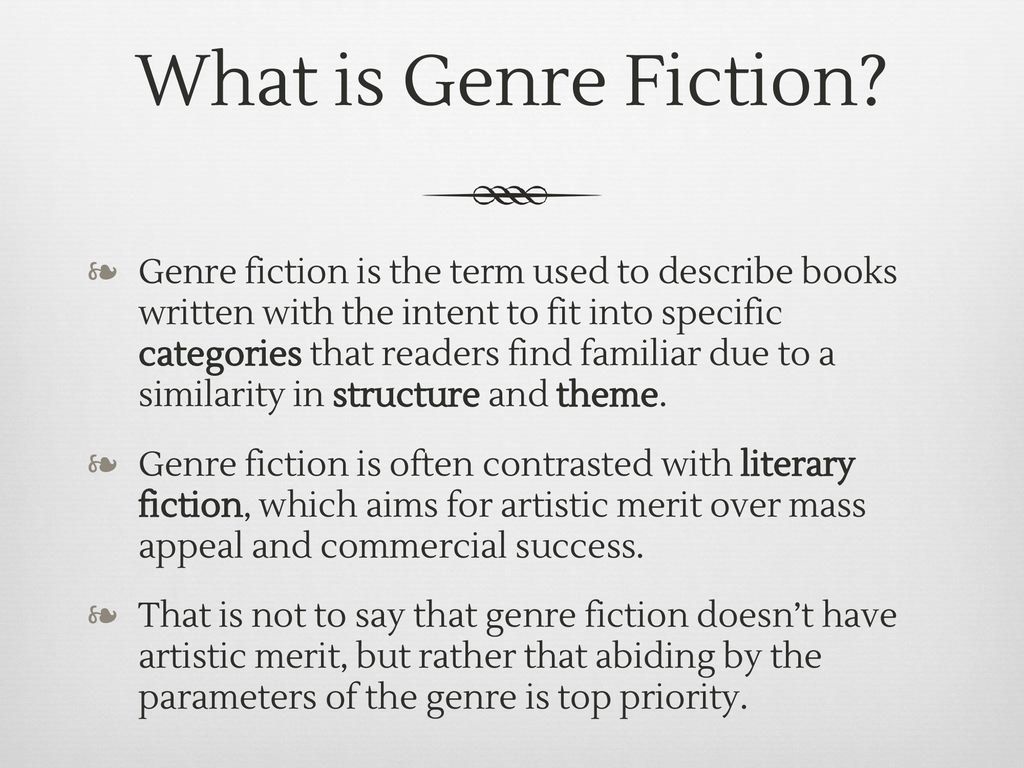 CRIME FICTION. ppt download